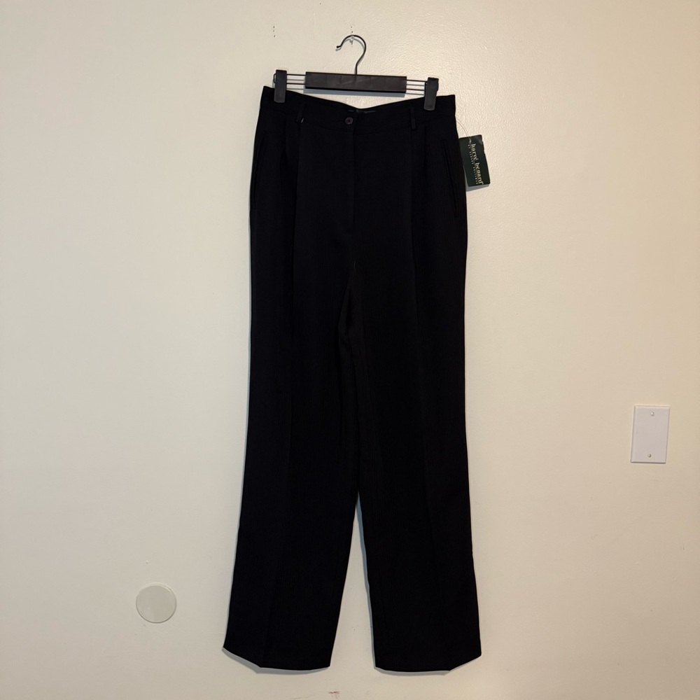 Harve Benard | Elegant Black and Navy Ensemble